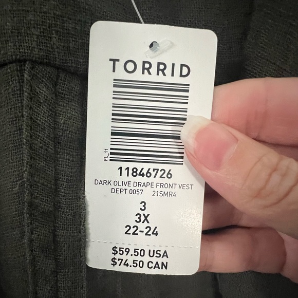 Women’s sleeveless jacket/vest - Picture 3 of 7